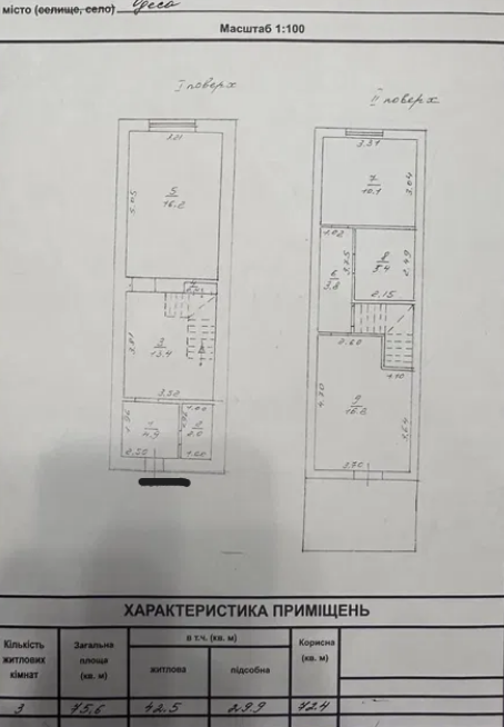 Продаж 3-кімнатної квартири 76 м², Балківська вул.