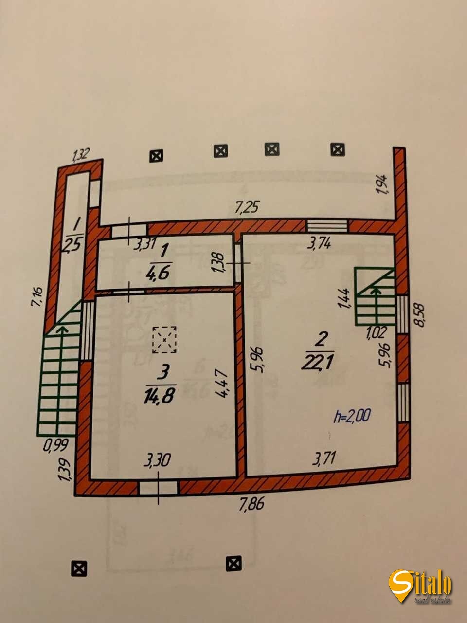 Продажа дома 97 м², 13-я Луговая ул.