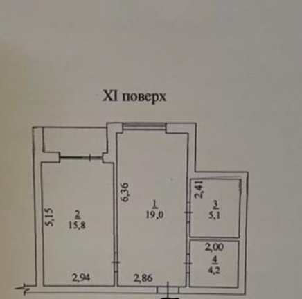Продажа 1-комнатной квартиры 46 м², Гераневая ул.