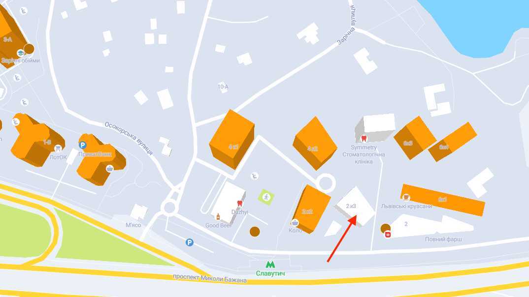 Продаж 2-кімнатної квартири 50.4 м², Зарічна вул., 2 К3