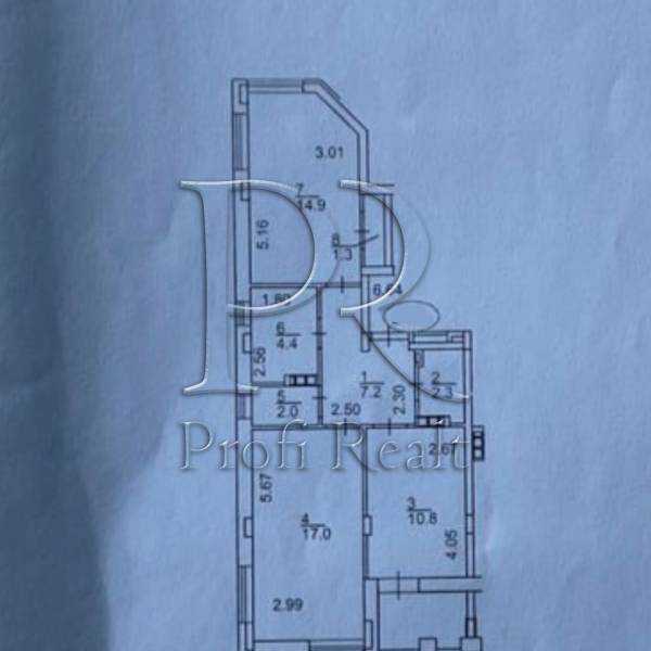 Продаж 2-кімнатної квартири 62 м², Регенераторна вул., 4к2