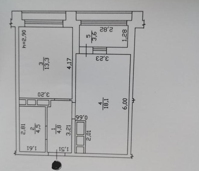 Продажа 2-комнатной квартиры 60 м², Дача Ковалевского ул.