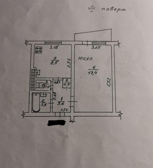Продаж 1-кімнатної квартири 34 м², Ільфа і Петрова вул.