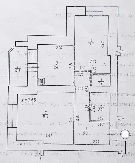 Продажа 2-комнатной квартиры 56.7 м², Данила Галицкого ул.