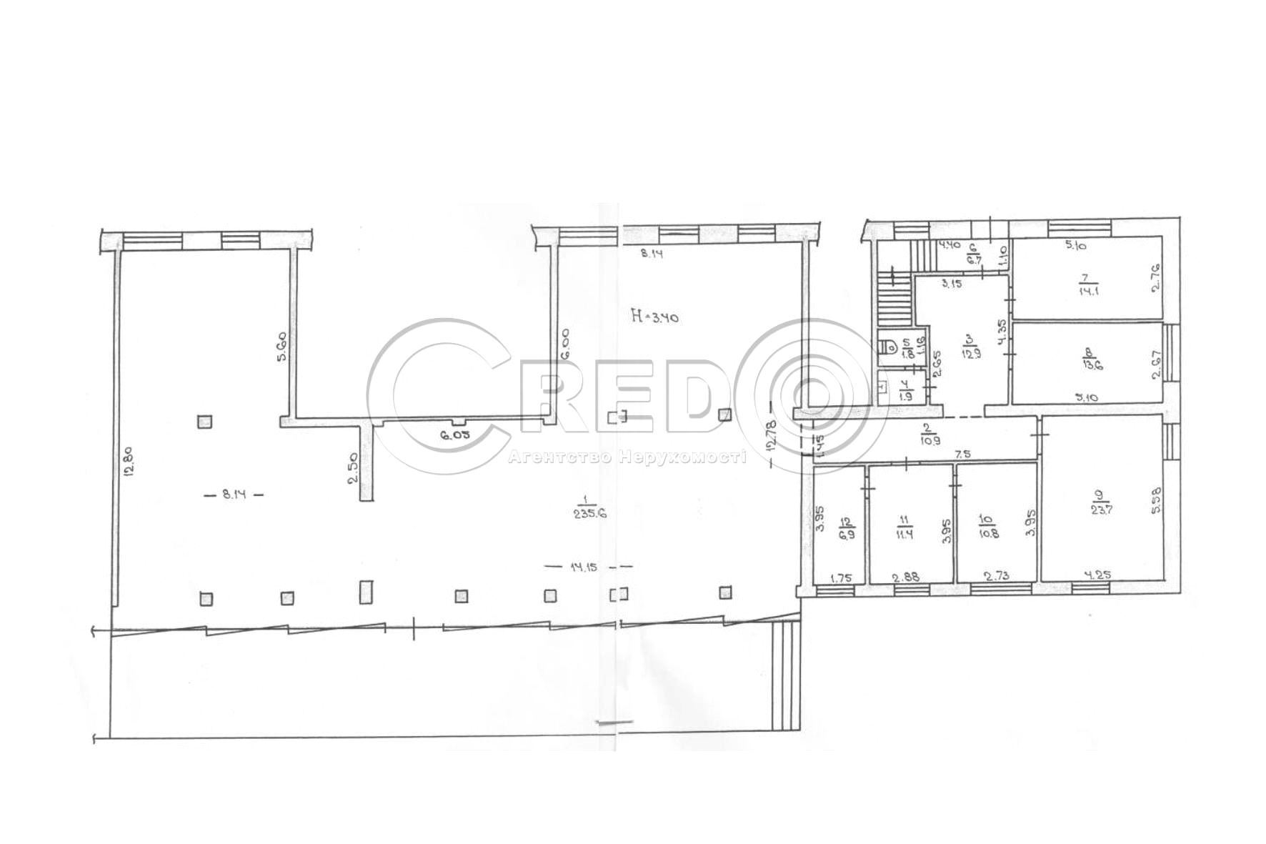 Продаж магазину 350 м², Павла Глазового вул.