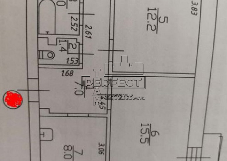 Продажа 2-комнатной квартиры 51 м², Бориспольская ул., 28Б