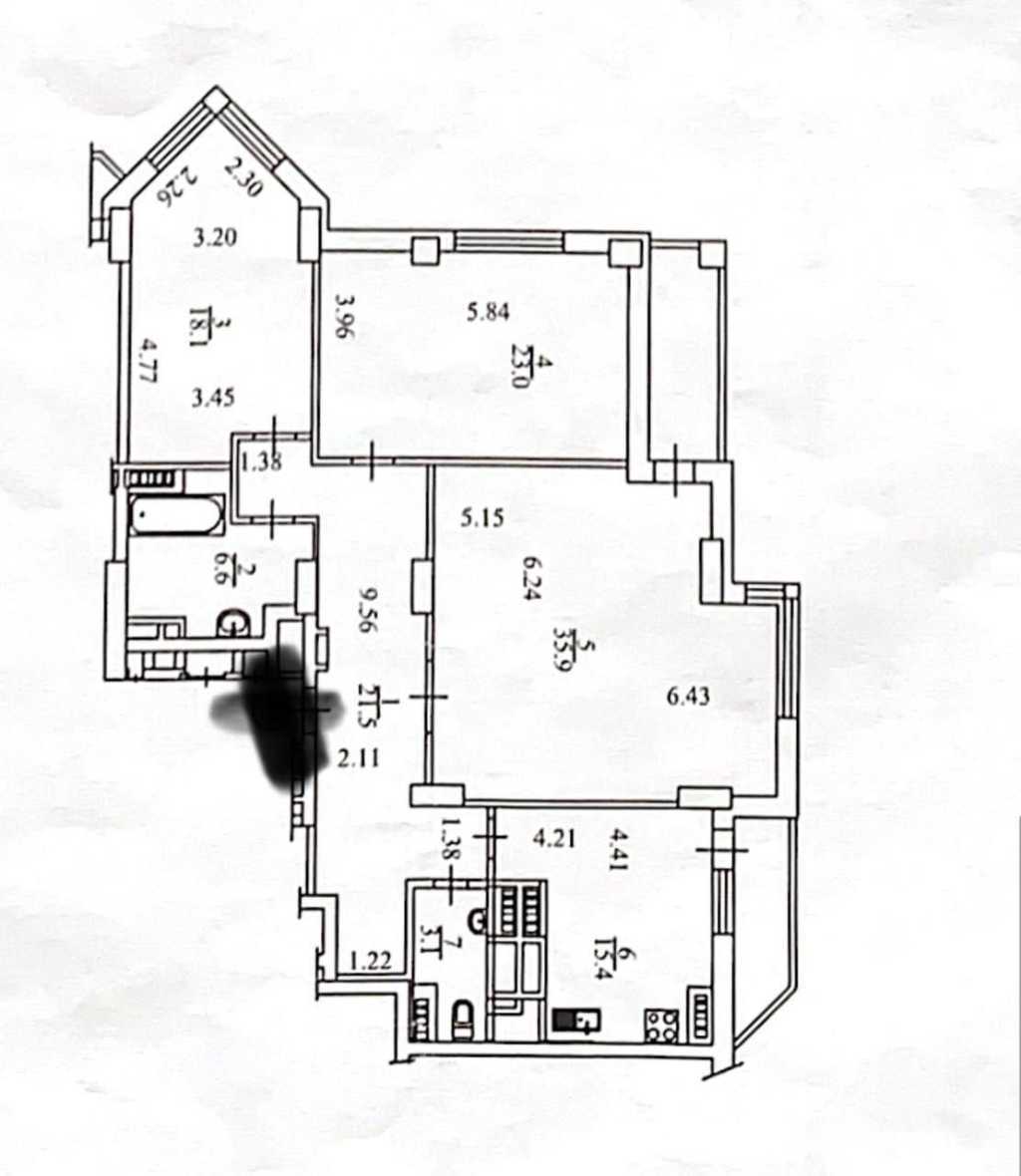Продаж 3-кімнатної квартири 130 м², Солом'янська вул., 15А