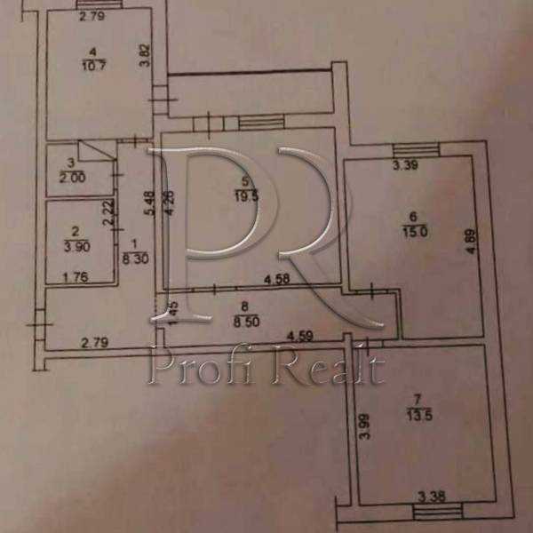 Продажа 3-комнатной квартиры 85 м², Доковская ул., 10 К1