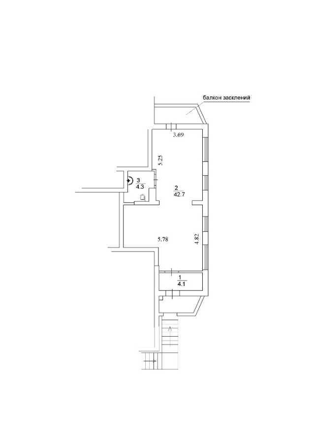 Оренда офісу 52 м², Вуликова вул., Харківське шосе, 188