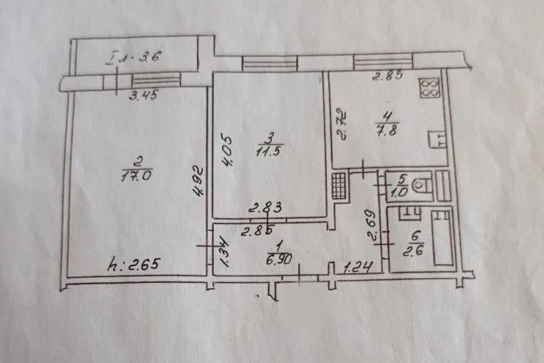 Продаж 2-кімнатної квартири 50.4 м², Михайла Лушпи просп.