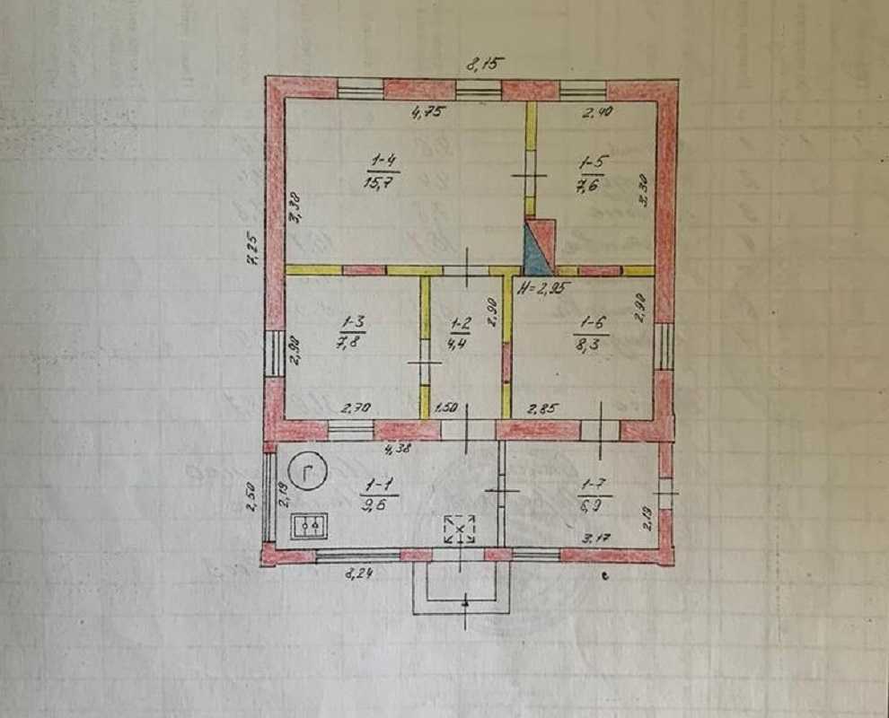 Продаж будинку 60.1 м², Пролетарський пров., 13