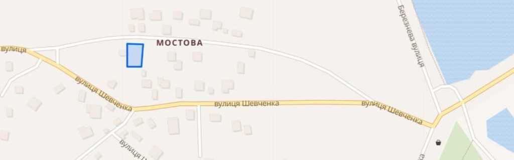 Продажа участка под индивидуальное жилое строительство 16 соток, Шевченко ул.