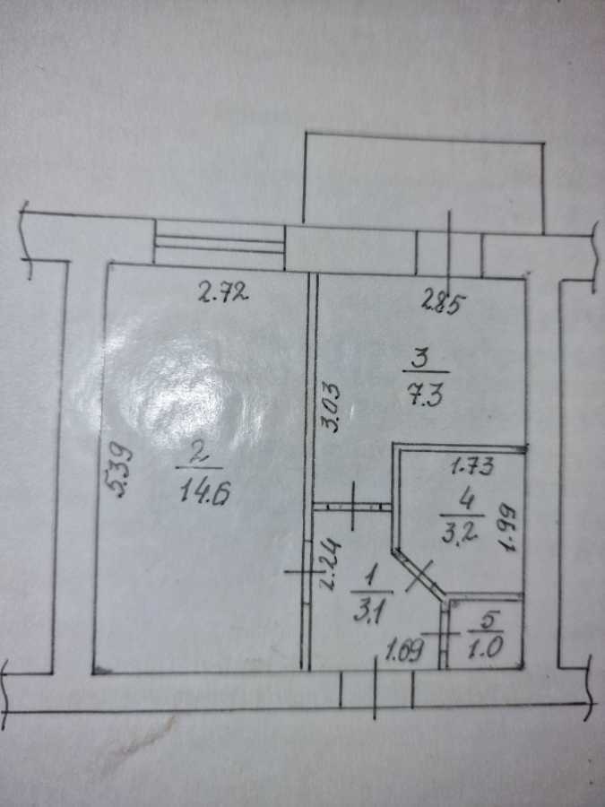 Продаж 1-кімнатної квартири 33 м², олімпійська, 8б