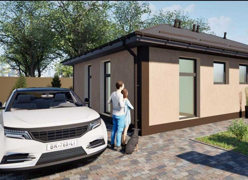 Продажа коттеджа 48.7 м², Полтавська