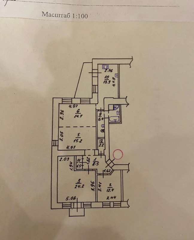 Продажа 3-комнатной квартиры 103 м²