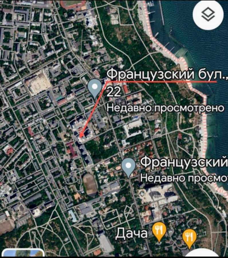 Аренда 3-комнатной квартиры 130 м², Французский бул., 22/2
