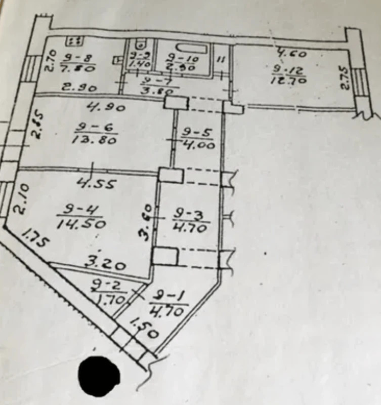 Продажа 3-комнатной квартиры 74 м²