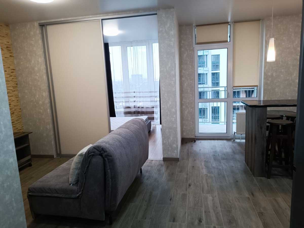 Аренда 1-комнатной квартиры 45 м², ЖК Crystal Avenue, ДОМ 3 (УЛ. КРЫШТАЛЕВА, 1А)