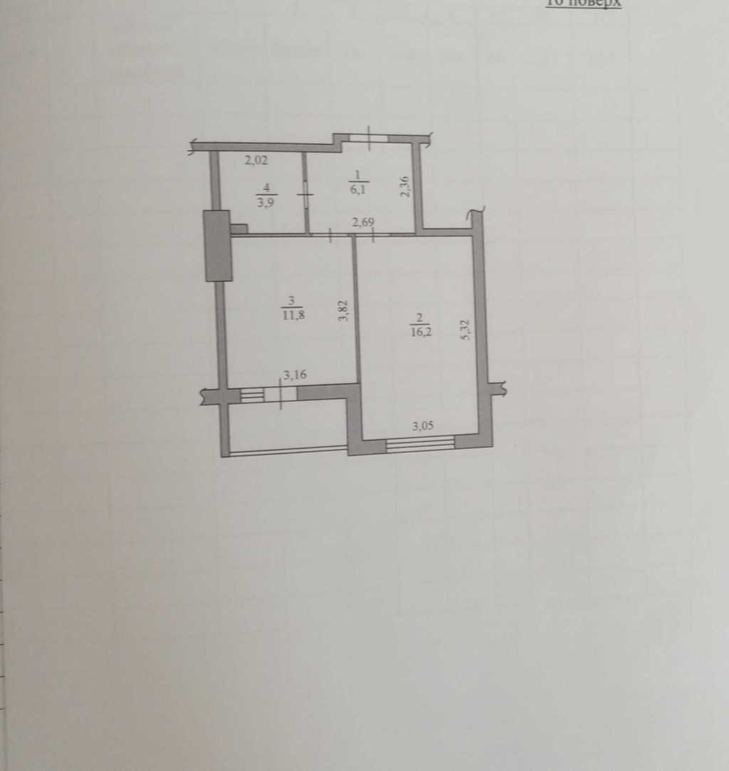 Продажа 1-комнатной квартиры 40 м², Приміська, 26