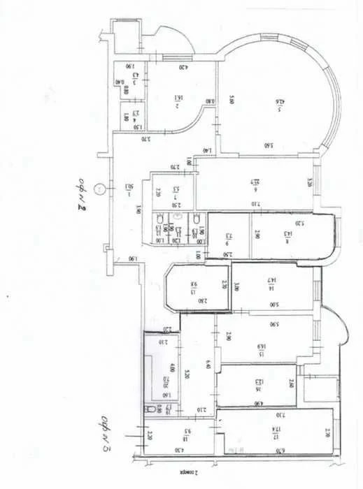 Продаж 5-кімнатної квартири 269 м²
