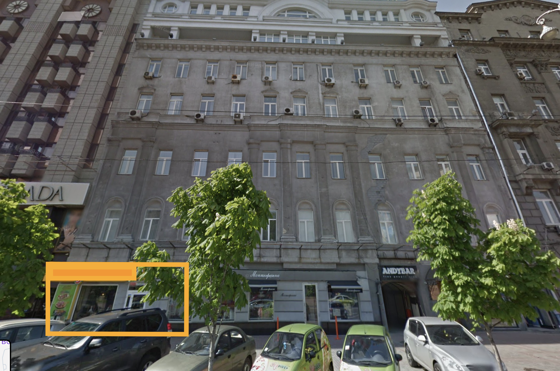 Аренда помещения свободного назначения 225 м², Крещатик ул., 12