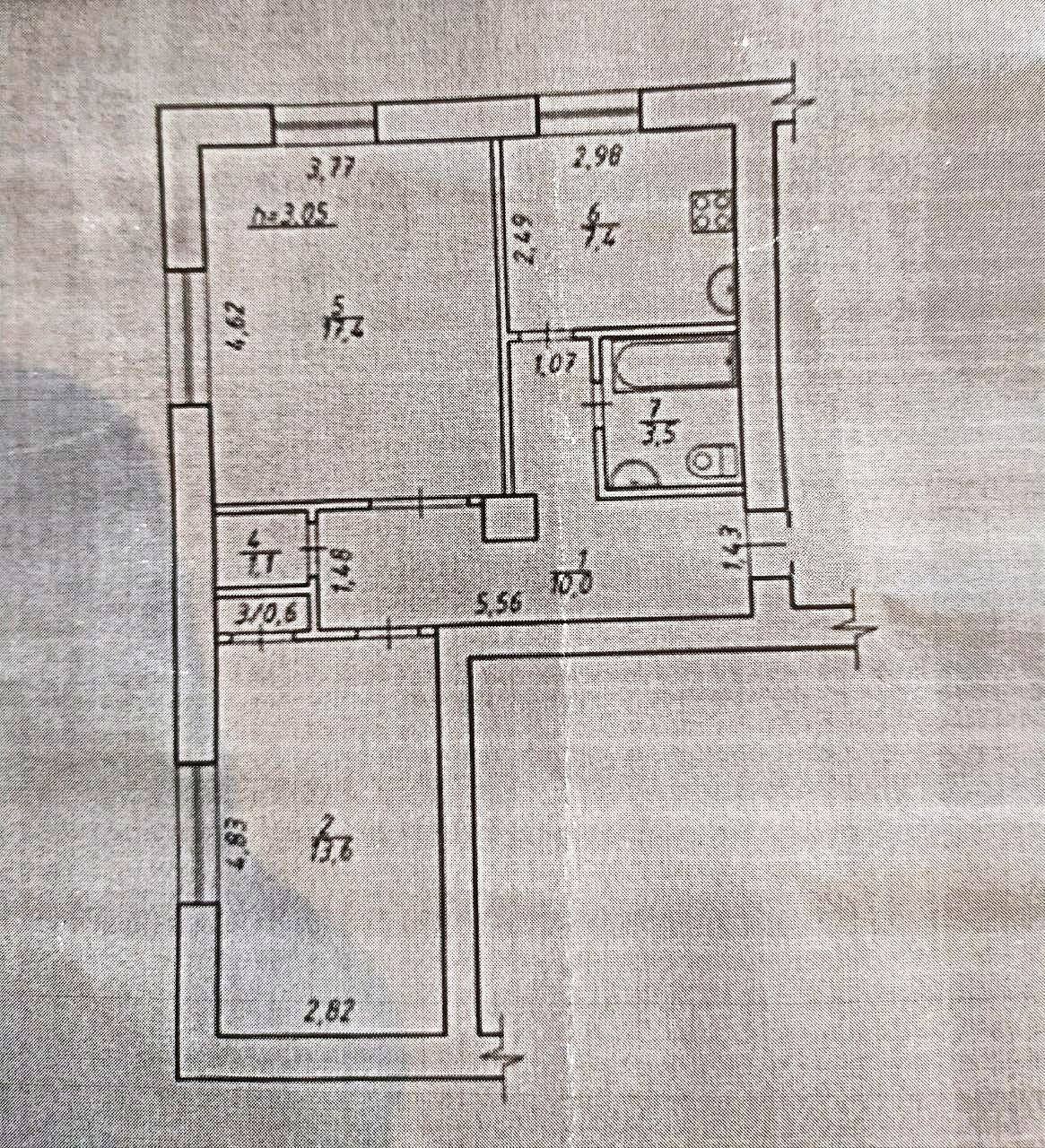 Продаж 2-кімнатної квартири 54 м², Герасима Кондратьєва вул.