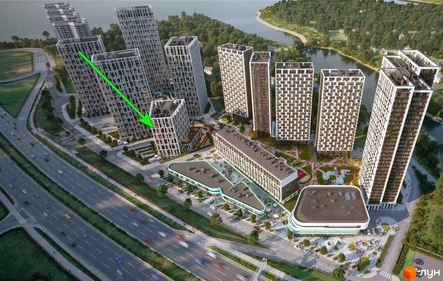 Продажа 2-комнатной квартиры 50.4 м², Заречная ул., 2 К3