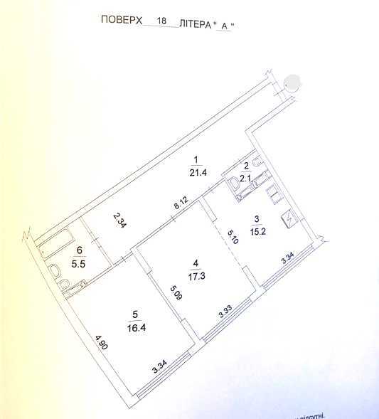 Продажа 2-комнатной квартиры 79 м², Михаила Максимовича ул., 32-Б