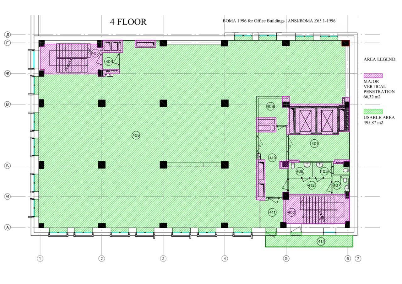 Аренда офиса 2000 м², Почайнинская ул.