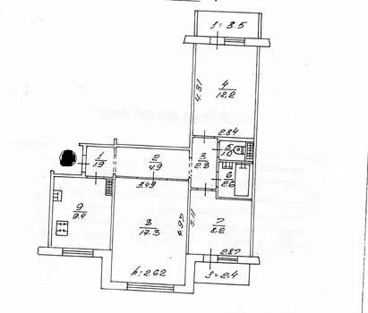 Продаж 3-кімнатної квартири 62.8 м², Ковпака вул.