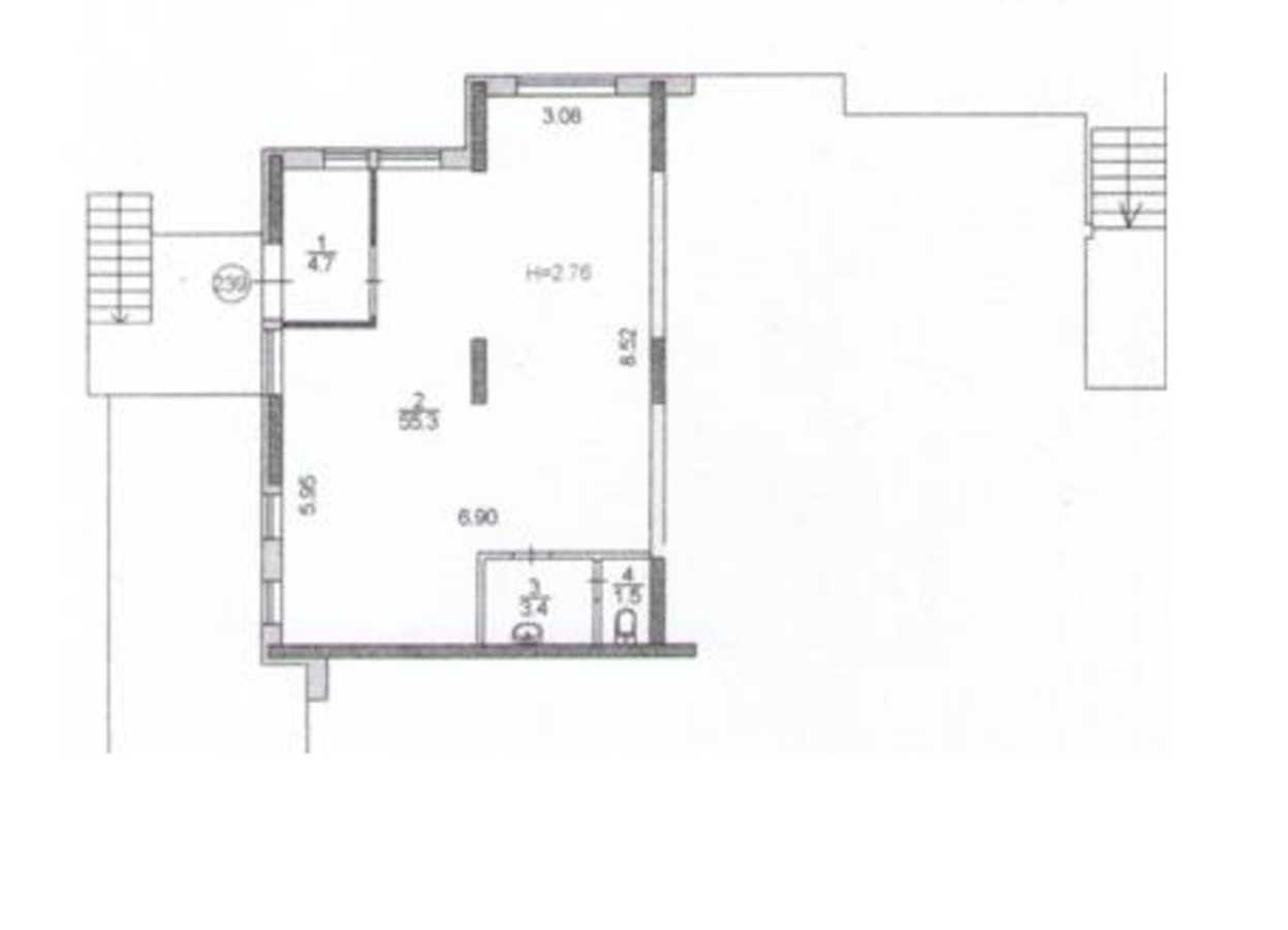 Продажа офиса 64.9 м², Академика Глушкова просп., 9Г