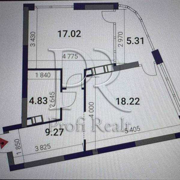 Продажа 1-комнатной квартиры 55 м², Причальная ул., 10