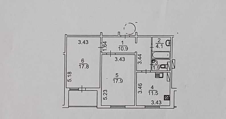 Оренда 2-кімнатної квартири 67 м², Олени Пчілки вул., 4