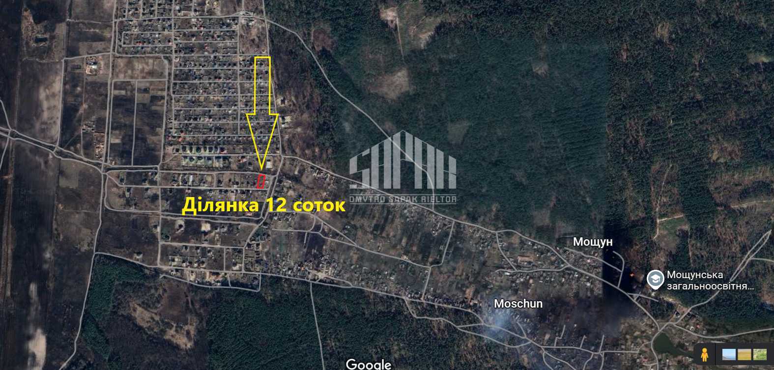 Продаж ділянки під індивідуальне житлове будівництво 12 соток, Івана Франка