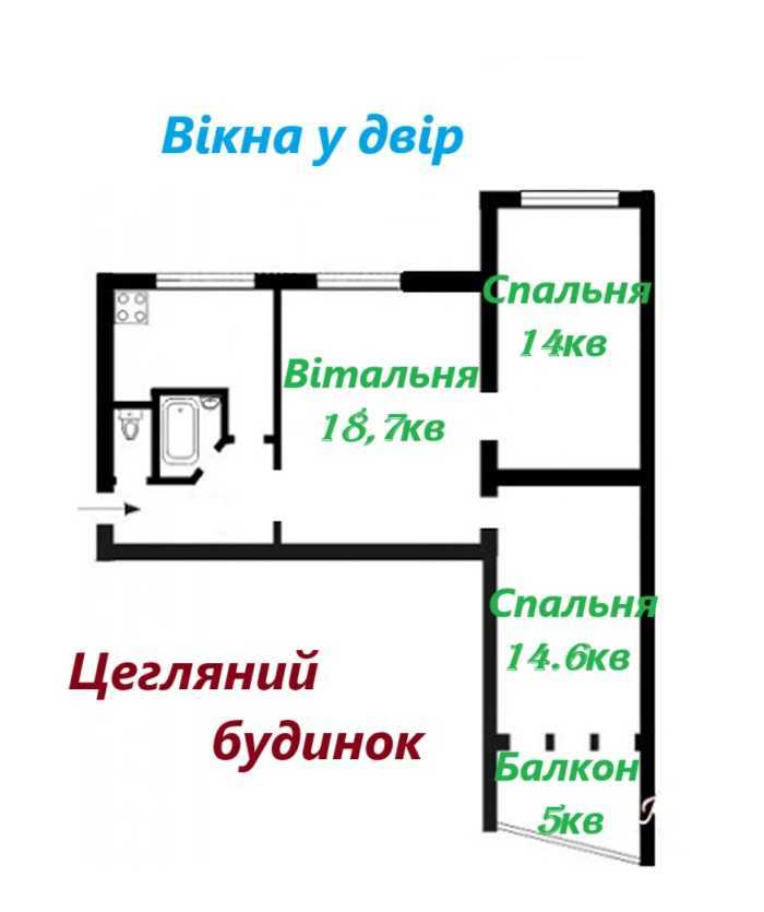 Продажа 3-комнатной квартиры 64 м², Богдана Гаврилишина ул., 11