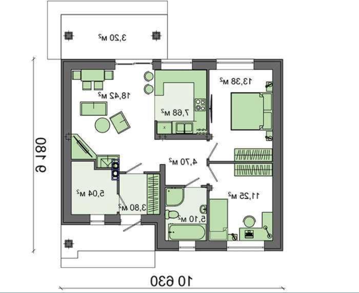 Продажа дома 75 м²