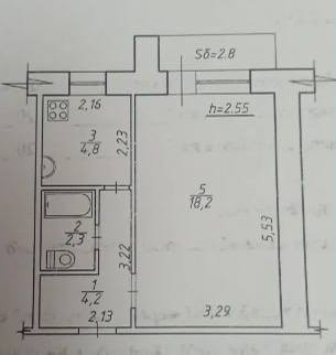 Продаж 1-кімнатної квартири 32 м², Засумська вул.
