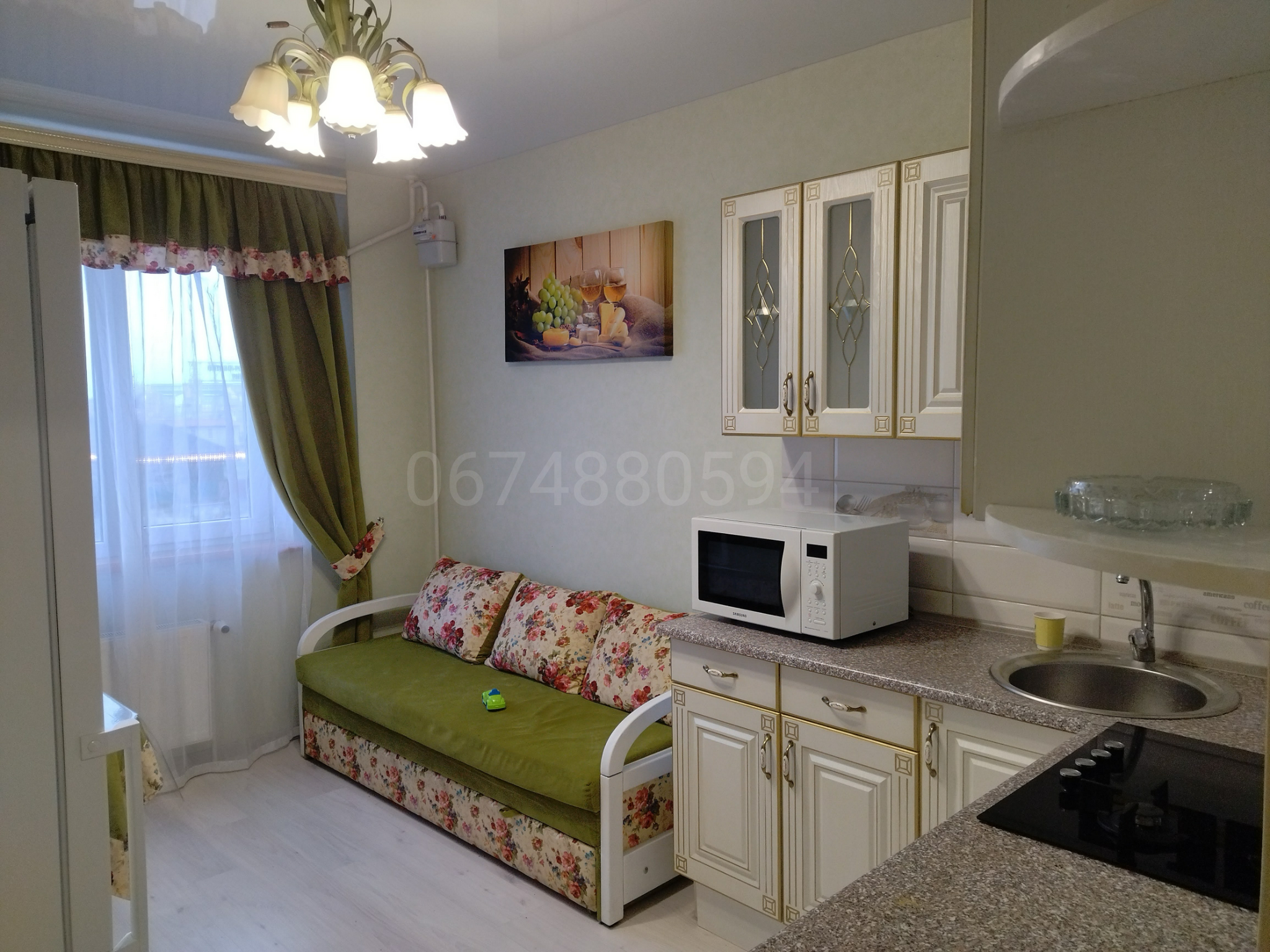 Аренда 1-комнатной квартиры 40 м², Генерала Бочарова ул., 2/10