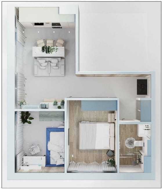 Продажа 2-комнатной квартиры 55.2 м², Чехова ул., 15