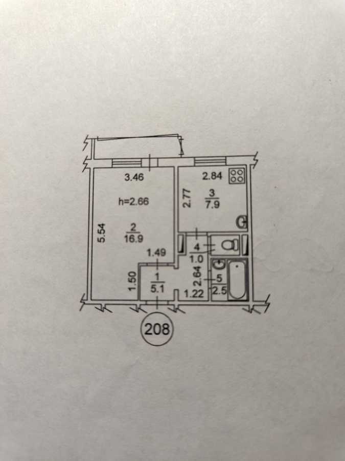 Продажа 1-комнатной квартиры 36 м², Сержа Лифаря ул., 5