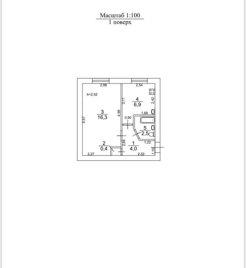Продажа офиса 32 м², Симферопольская ул., 11