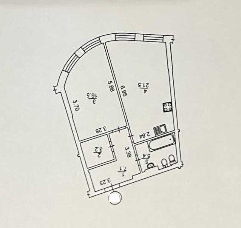 Продажа 1-комнатной квартиры 54 м², Николая Пимоненко ул., 19