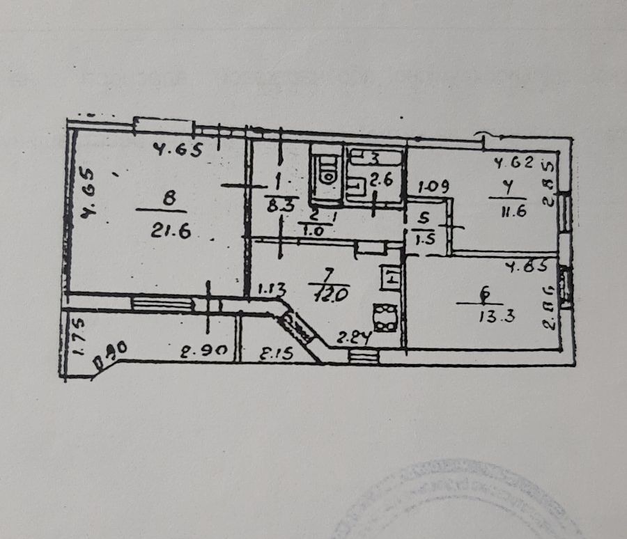 Продажа 3-комнатной квартиры 75 м², Николая Михновского ул., 2