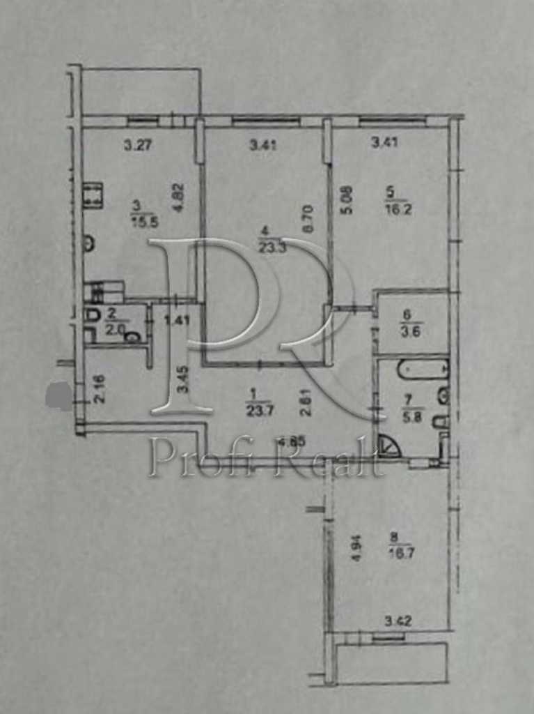 Продаж 3-кімнатної квартири 110 м², Науки просп., 30