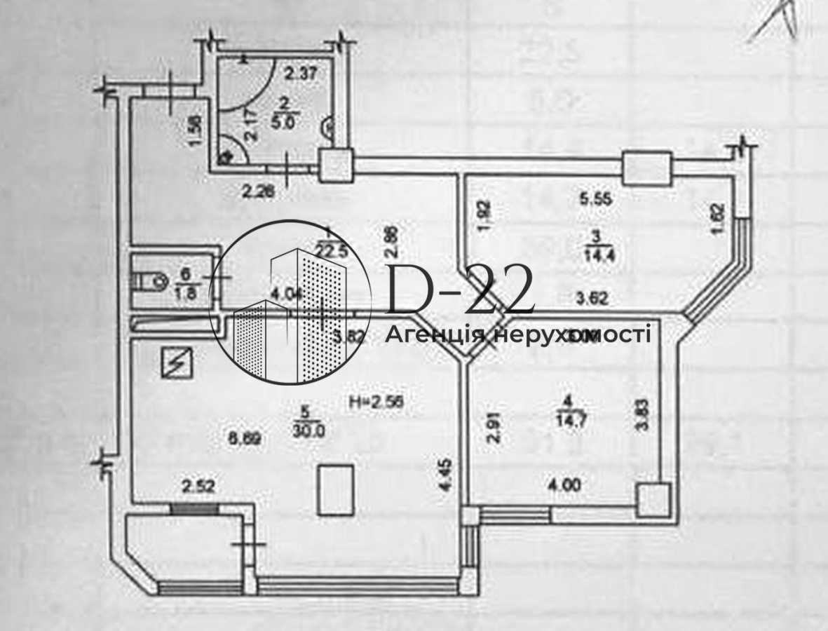 Продажа 3-комнатной квартиры 92 м², Вадима Гетьмана ул., 1