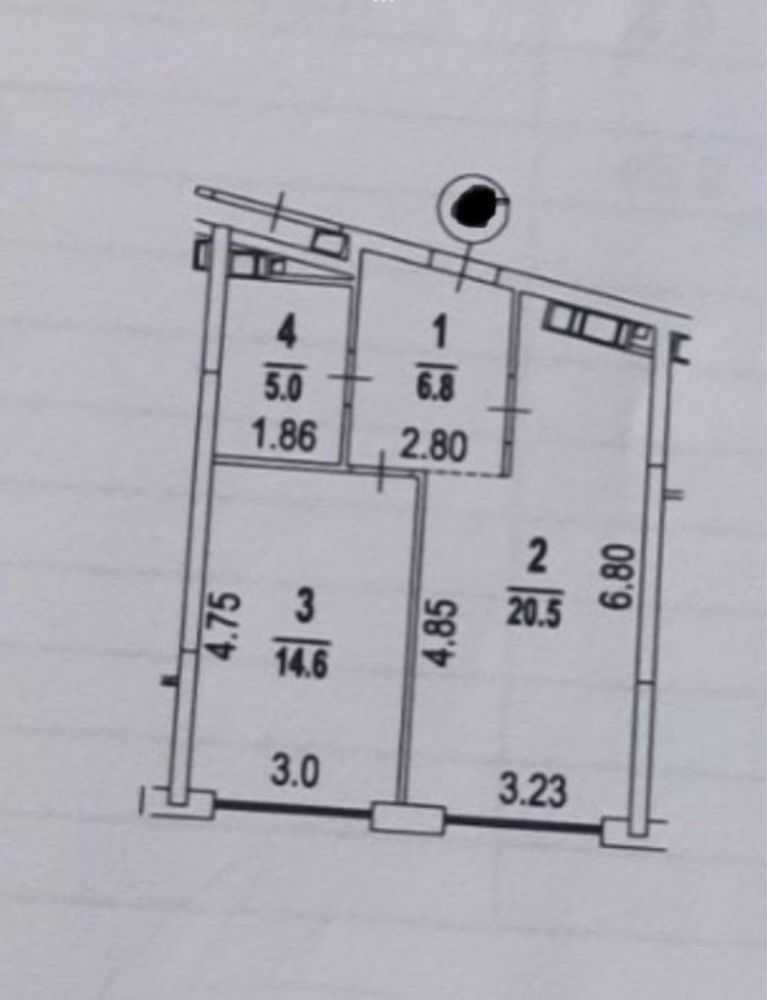 Продаж 1-кімнатної квартири 47 м², Дніпровська наб., 15К
