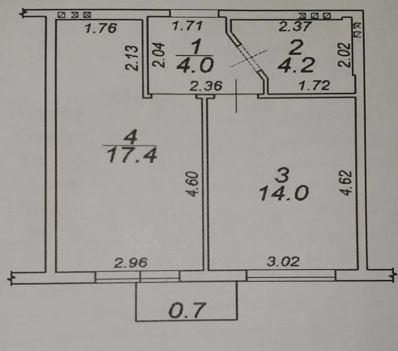 Продажа 1-комнатной квартиры 41 м², Педагогическая ул.