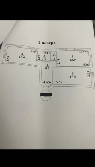 Продаж 2-кімнатної квартири 55 м², Інглезі вул.