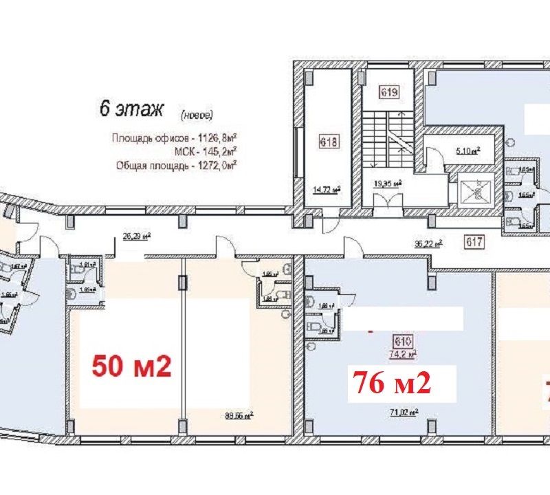 Аренда офиса 50 м², Глубочицкая ул.