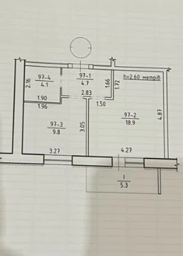 Продажа 1-комнатной квартиры 41.7 м², Михаила Лушпы просп.